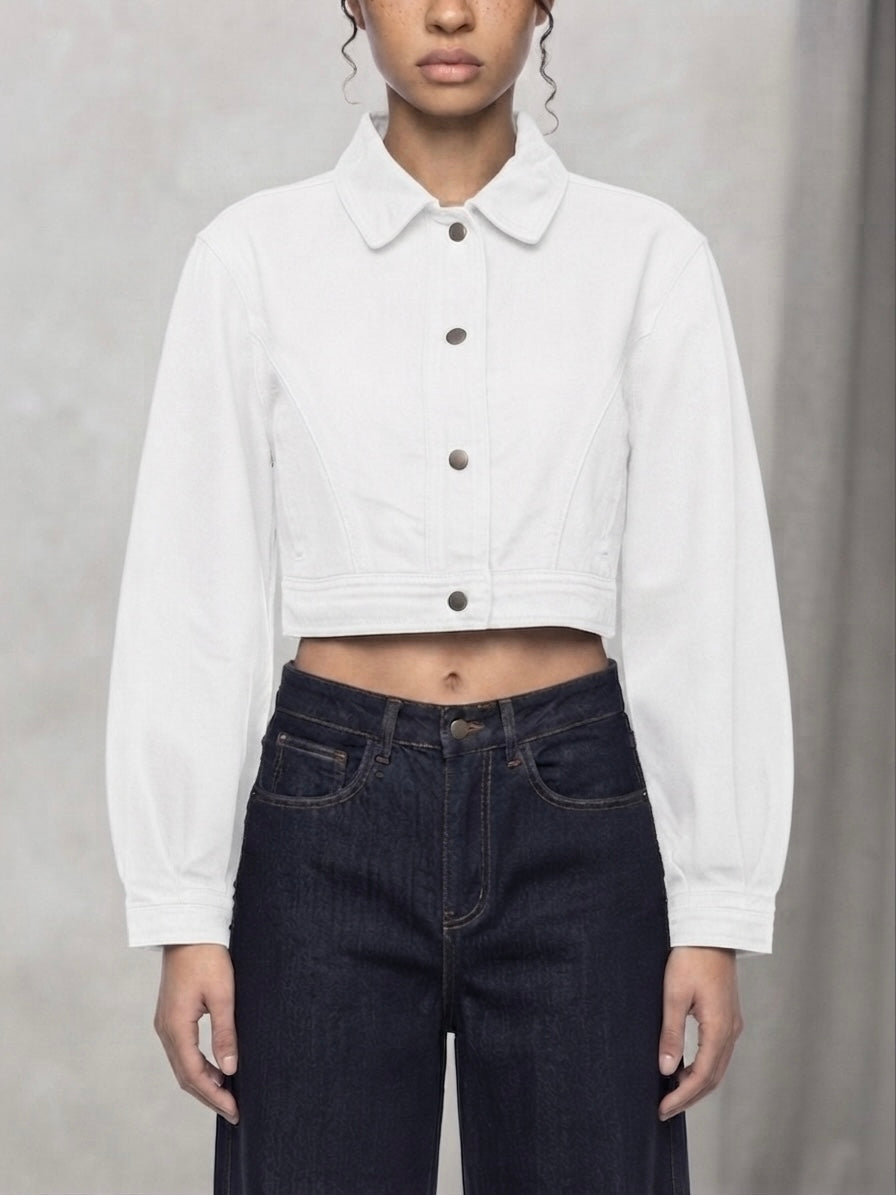 Women’s Crop Denim Jacket