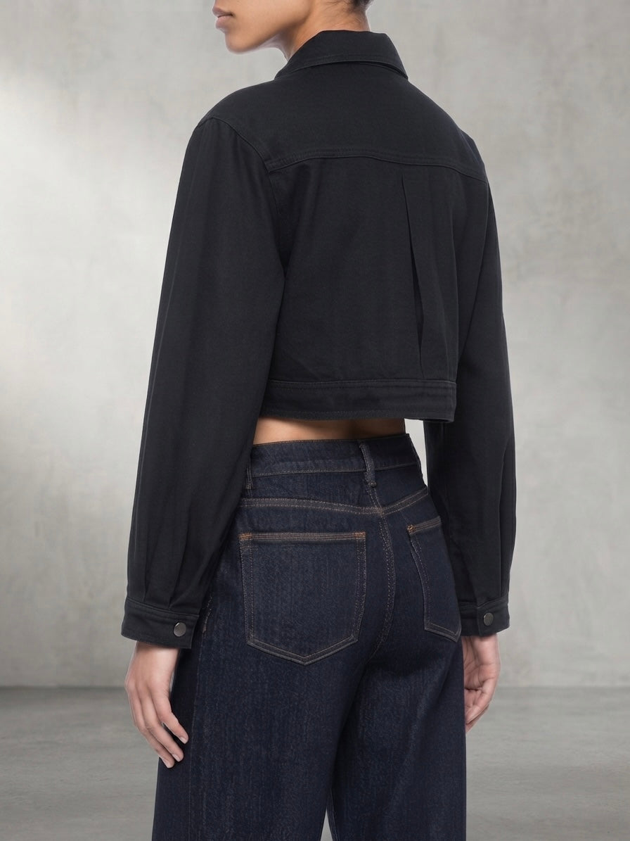 Women’s Crop Denim Jacket