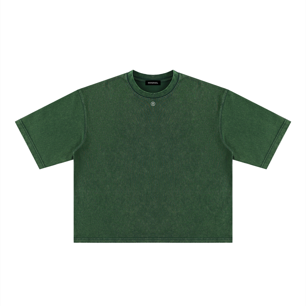 Unisex Heavyweight Mineral Wash Boxy T-Shirt
