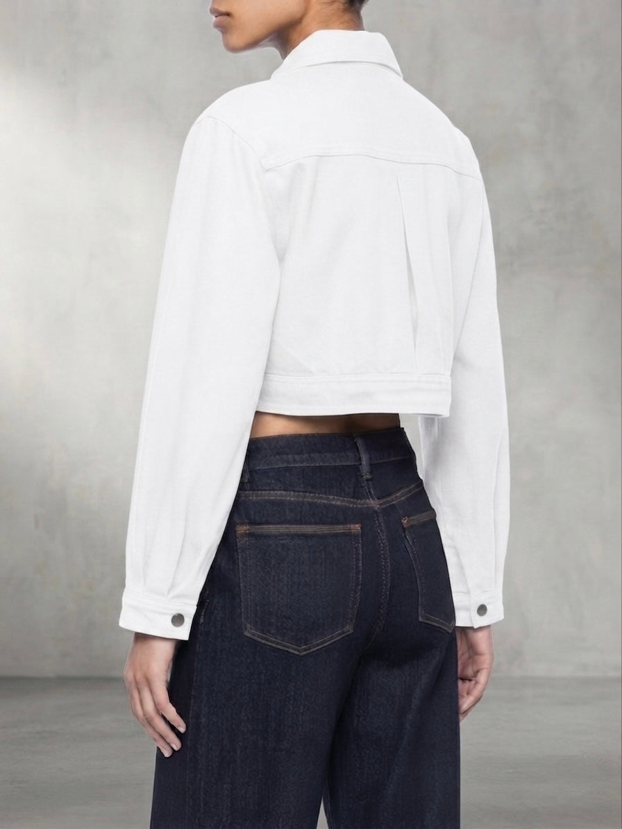 Women’s Crop Denim Jacket