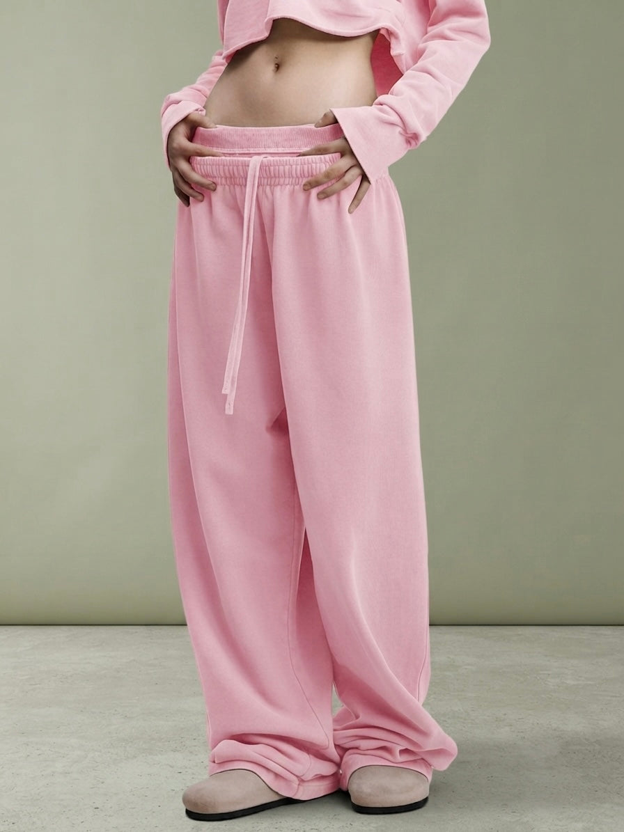 Vintage Washed Waist Pants