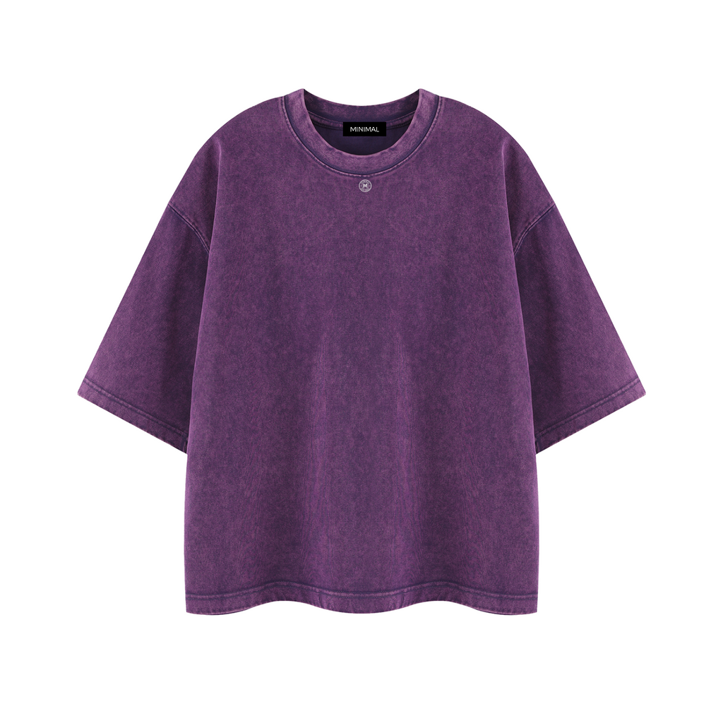 Unisex Heavyweight Mineral Wash Boxy T-Shirt