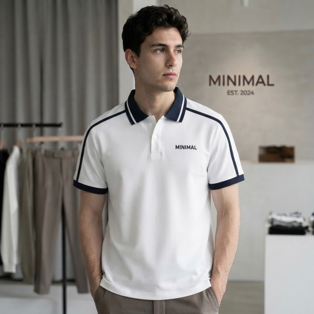 Signature Polo Shirt - White