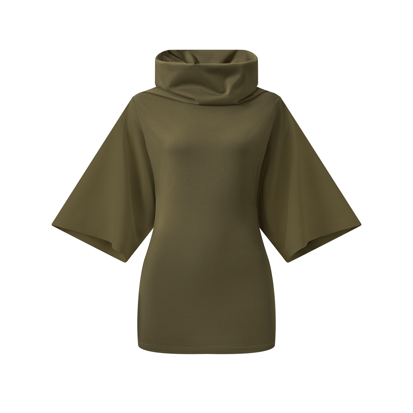 Women’s Turtleneck Batwing T-Shirt