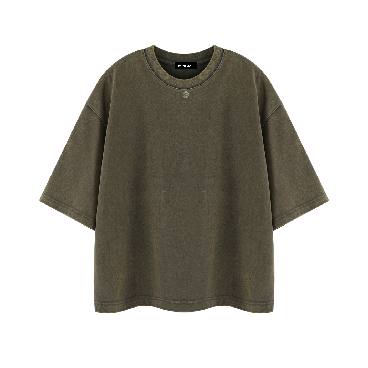 Unisex Heavyweight Mineral Wash Boxy T-Shirt