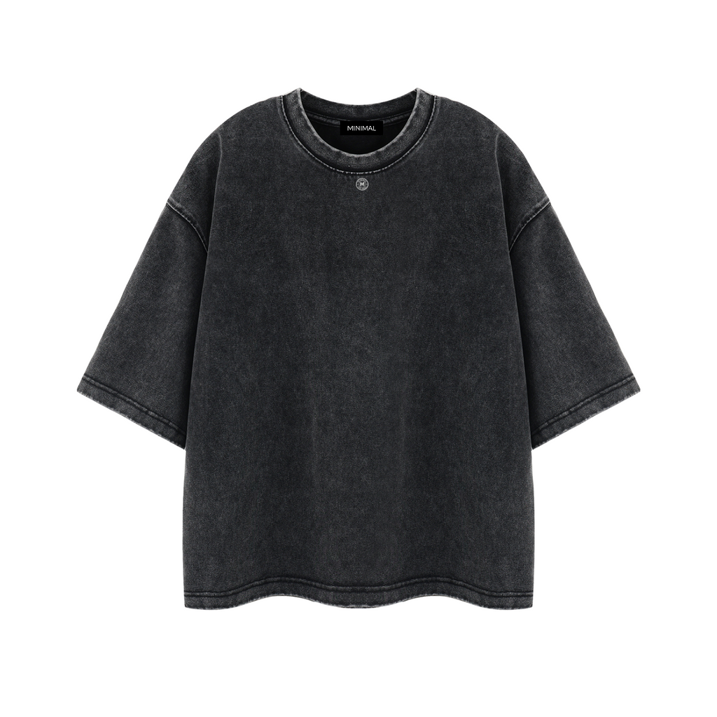 Unisex Heavyweight Mineral Wash Boxy T-Shirt