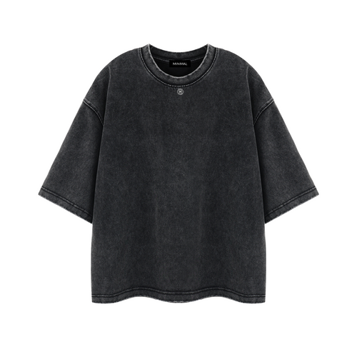 Unisex Heavyweight Mineral Wash Boxy T-Shirt