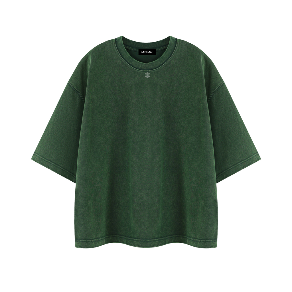 Unisex Heavyweight Mineral Wash Boxy T-Shirt